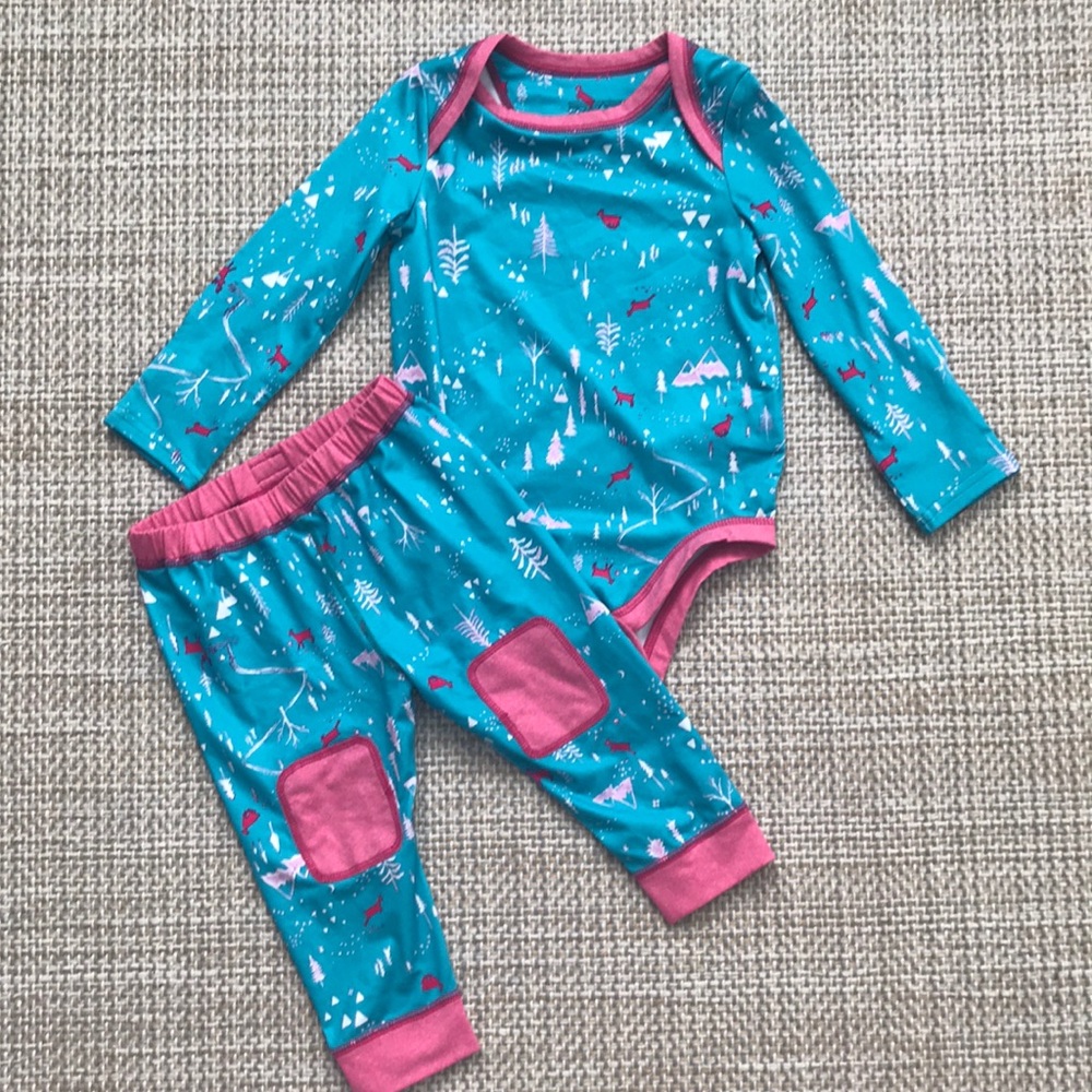 Patagonia Base Layer Set (size 6-12m)